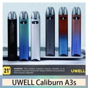 UWELL Caliburn A3S咖哩棒A3S POD電子煙主機官網評價說明書